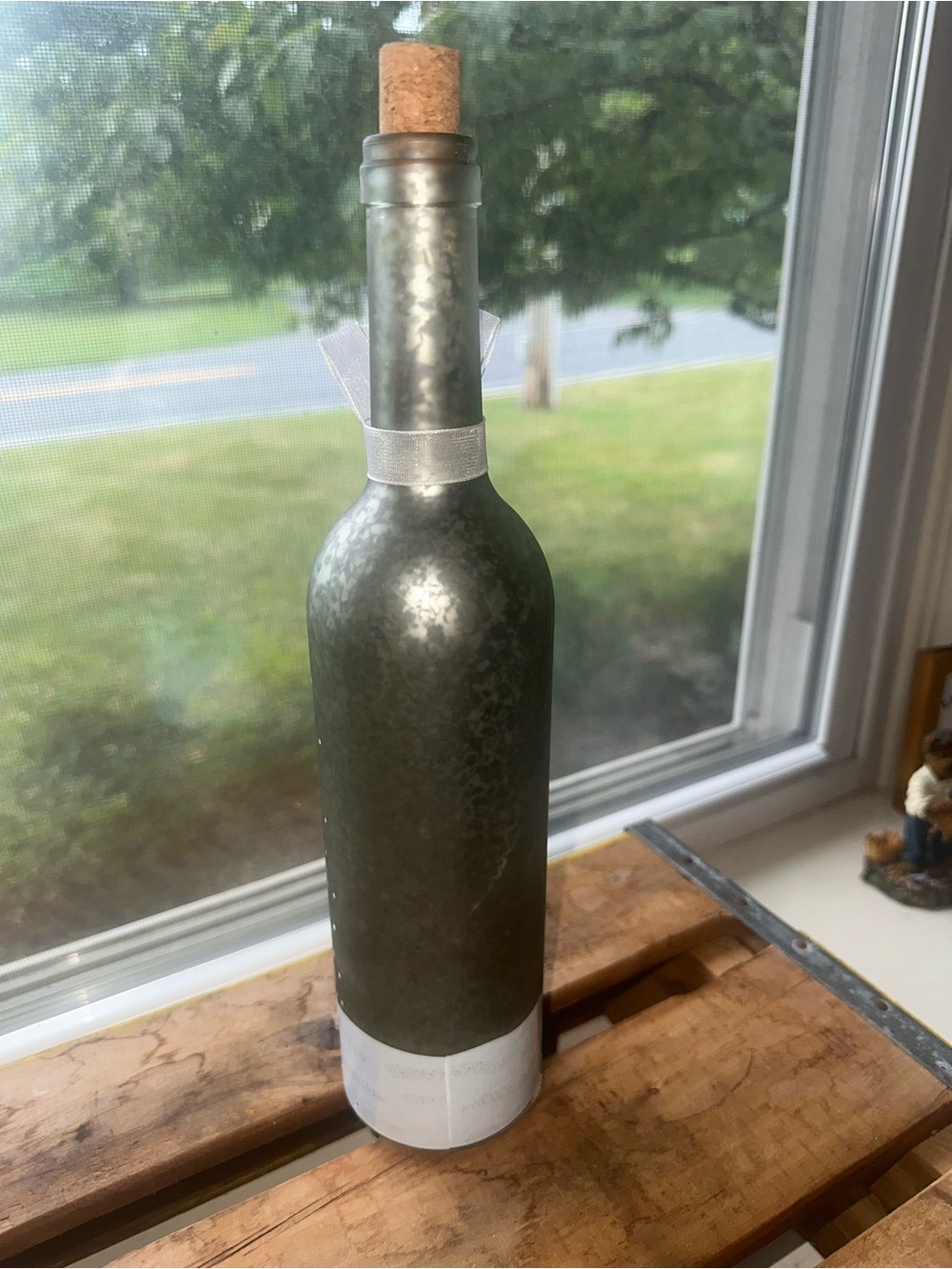 St. Nicholas Square® LED Wine Bottle Snowman - NWOT - Picture 4 of 7